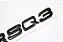 Emblema Audi Rsq3 Tampa Traseira Quattro Preto Original - Imagem 3