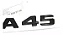 Emblema Cla45 A45 Mercedes Benz Original Mb Cromado Preto - Imagem 4