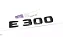 Emblema E300 Mercedes Benz Mb Cromado Preto Original - Imagem 2