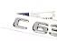 Emblema C63 Mercedes Benz Original Cromado Preto - Imagem 7