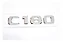 Emblema Mercedes Benz C180 Preto Ou Cromado Original - Imagem 9