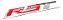 Emblema Chevrolet Rst Silverado Cheyenne S10 Brazer Original 4472939 - Imagem 1