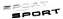Emblema Traseiro Land Range Rover Sport Original - Imagem 1
