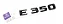 Emblema Mercedes Benz Original E350 E300 Preto - Imagem 1