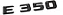 Emblema Mercedes Benz Original E350 E300 Preto - Imagem 2