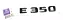 Emblema Mercedes Benz Original E300 E350 Preto - Imagem 1