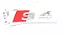 Emblema Audi S4 Traseira Sedan Avant Preto Prata Original - Imagem 6