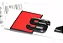 Emblema Audi S4 Traseira Sedan Avant Preto Prata Original - Imagem 3