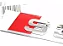 Emblema Audi S3 Traseira Sedan Sportback Preto Prata Original - Imagem 8