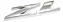 Emblema Chevrolet Zl1 Camaro Original Preto Prata 84046847 - Imagem 9