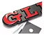 Emblema Grade Volkswagen Gli Jetta Passat Golf Up Polo Nivus Vermelho - Imagem 4