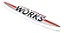 Emblema Mini John Cooper Works Tampa Traseira - Imagem 3