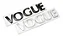 Emblema Traseiro Land Rover Vogue Original Dam500030lpo - Imagem 1
