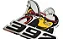 Emblema Super Bee 392 Hemi Srt Charter Challenger Dodge Rt - Imagem 4