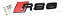 Emblema Audi Rs6 Tampa Traseira Sedan Avant Preto Original 4K0853740 - Imagem 7