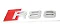 Emblema Audi Rs6 Tampa Traseira Sedan Avant Preto Original 4K0853740 - Imagem 2