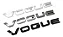 Emblema Traseiro Land Rover Vogue Original Lr096108 - Imagem 1
