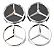 Par Calotas Mercedes Cla250 A200 C180 E300 Glc200 Gla 60mm - Imagem 1