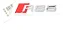 Emblema Audi Rs5 Tampa Traseira Sedan Coupe Preto Original 8W6853740 - Imagem 2
