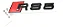 Emblema Audi Rs5 Tampa Traseira Sedan Coupe Preto Original 8W6853740 - Imagem 7