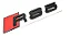 Emblema Audi Rs5 Tampa Traseira Sedan Coupe Preto Original 8W6853740 - Imagem 8