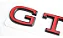 Emblema Volkswagen Gti Golf Mk8 Polo Preto Vermelho - Imagem 4