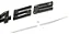 Emblemas Traseiro Bmw Xdrive 45e X1 X3 X4 X5 X6 Original Preto - Imagem 3