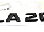 Emblema Mercedes Benz Original Gla200 A200 Preto - Imagem 3