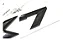 Emblema Tampa Traseira Bmw X7 Porta Malas Motorsport Preto - Imagem 2