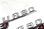 Emblema Mercedes Biturbo 4matic+ Gla45 A45 Cla45 C43 A43 Amg - Imagem 2