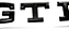 Emblema Volkswagen Gti Golf Mk8 Polo Preto - Imagem 3