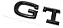 Emblema Volkswagen Gti Golf Mk8 Polo Preto - Imagem 4