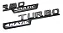 Emblema Mercedes Turbo 4matic Gla45 A45 Cla45 C43 A43 Amg - Imagem 3