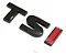 Emblema Volkswagen Tsi Golf Jetta Up Passat Tiguan Fusca Preto - Imagem 3