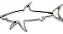 Emblema Tubarão Shark Traseira Carro Sport Tuning Prateado - Imagem 3