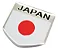 Emblema Bandeira Japão Honda Toyota Nissan Subaru Mitsubishi - Imagem 3