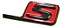 Emblema Mercedes S A45s A43s C45s C43s Cla45s Original S Vermelho - Imagem 4
