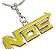 Chaveiro Nitro Nos Amarelo Metal Tuning - Imagem 3