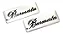 Emblema Som Burmester Mercedes-benz Bugatti Porsche Amg Prateado - Imagem 2