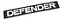 Emblema Adesivo Land Range Rover Defender Metal - Imagem 1