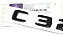 Emblema Mercedes Benz Original C300 C320 Original Preto - Imagem 3