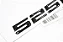 Emblema Tampa Traseira Bmw 525i Porta Malas Motorsport Preto - Imagem 4