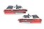 Par Neblinas Traseiros Mini Cooper S John Works R56 R57 R58 7255921, 7255922 - Imagem 1