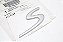 Emblema Porsche S Original Cayenne Cayman Boxster Prata Turbo 98755924500 - Imagem 2