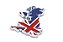 Emblema Bandeira / Continente Inglaterra - Imagem 2