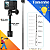 BASTAO 2.7M SUPER LONG CARBON FIBER SELFIE MONOPOD TELESIN - Imagem 3