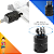 Suporte Adaptador 360 Rosca 1/4 Tripé Gopro Hero 12 13 Black - Imagem 4