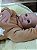 Bebê reborn menino com 57 cm e 2,4 kg aproximadamente, cabelos pintados castanhos, olhos castanhos - Imagem 10