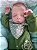 Bebê reborn menino, olhos fechados, parte cabelinhos pintados e parte implantados (combo) - Imagem 10