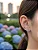 BRINCO EAR CUFF FOLHAS HORTÊNSIA COLORS - Imagem 2
